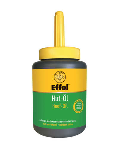 Huföl mit Pinsel